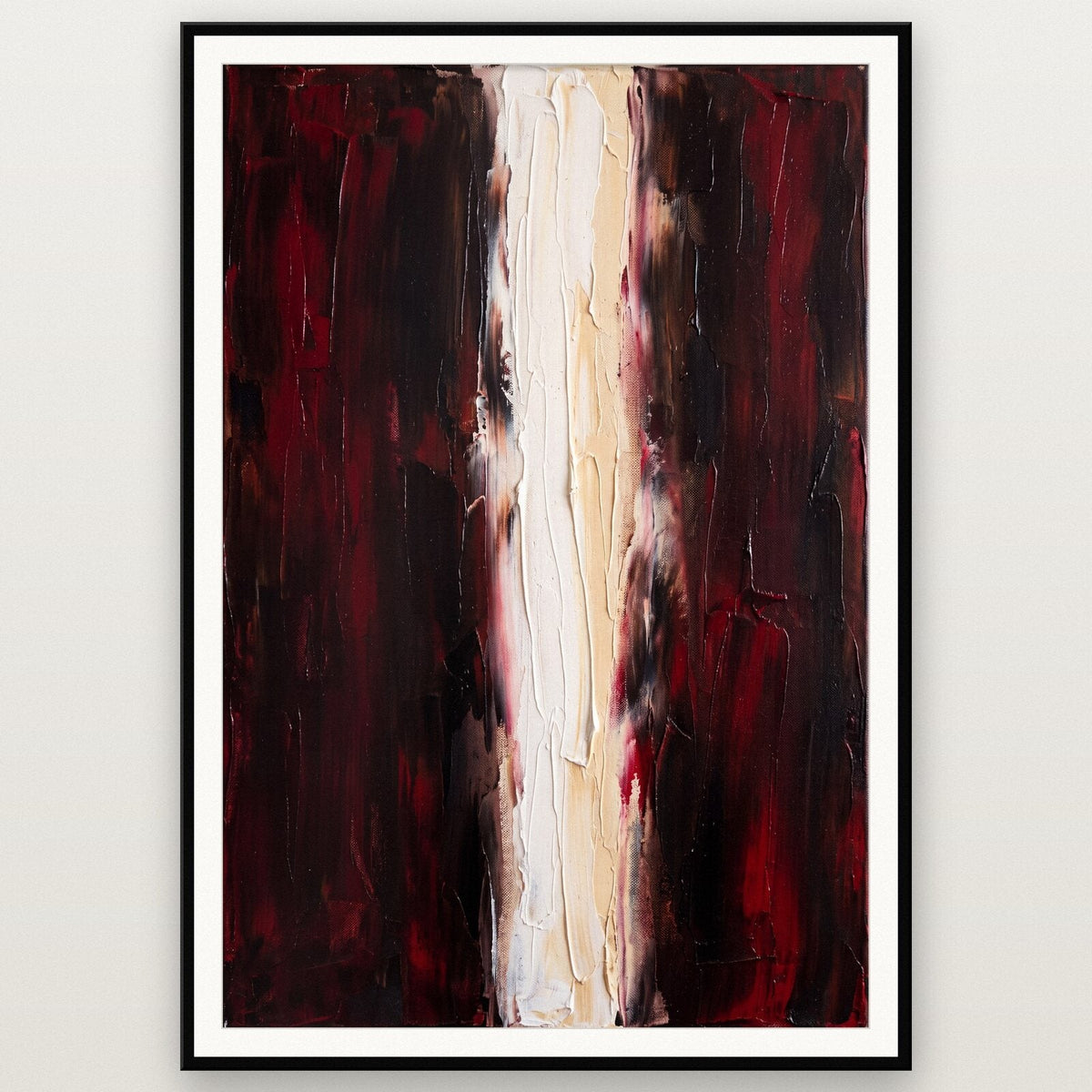 Cut Pigment Abstract Art Print