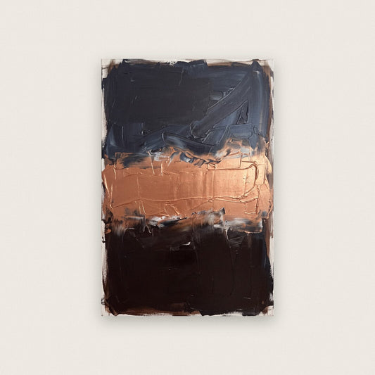 Metal Pigment Abstract Art Print