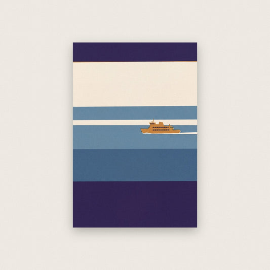 Ferry Tide Coastal Art Print