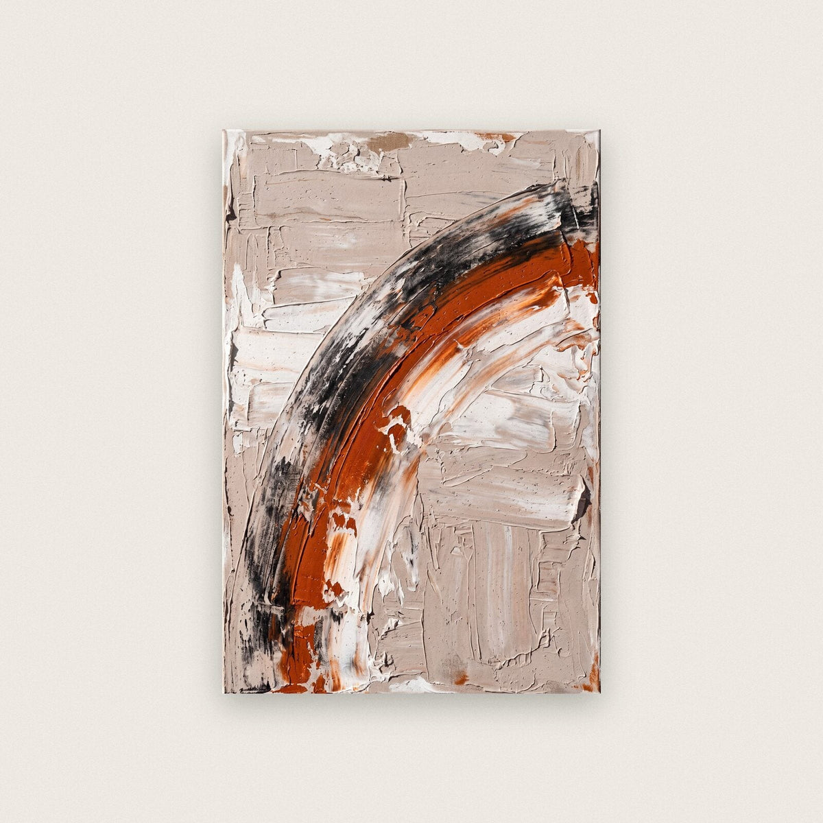 Arc Pigment Abstract Art Print