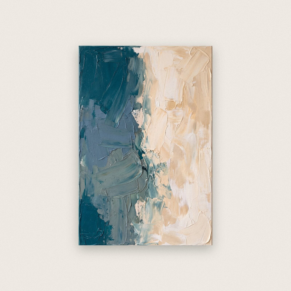 Fold Pigment Abstract Art Print