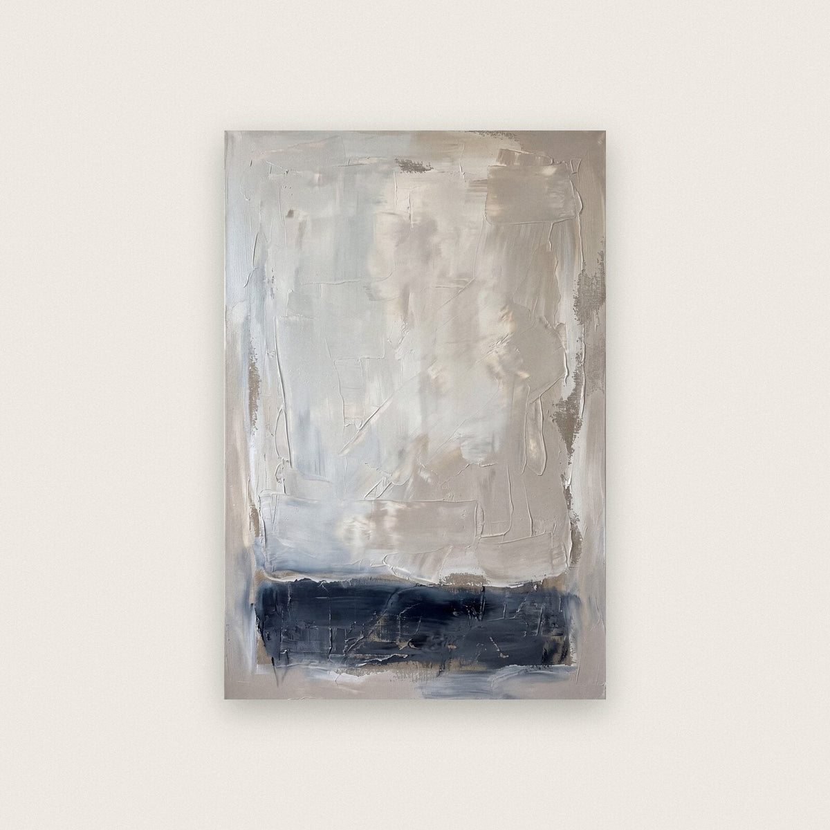 Shore Pigment Abstract Art Print