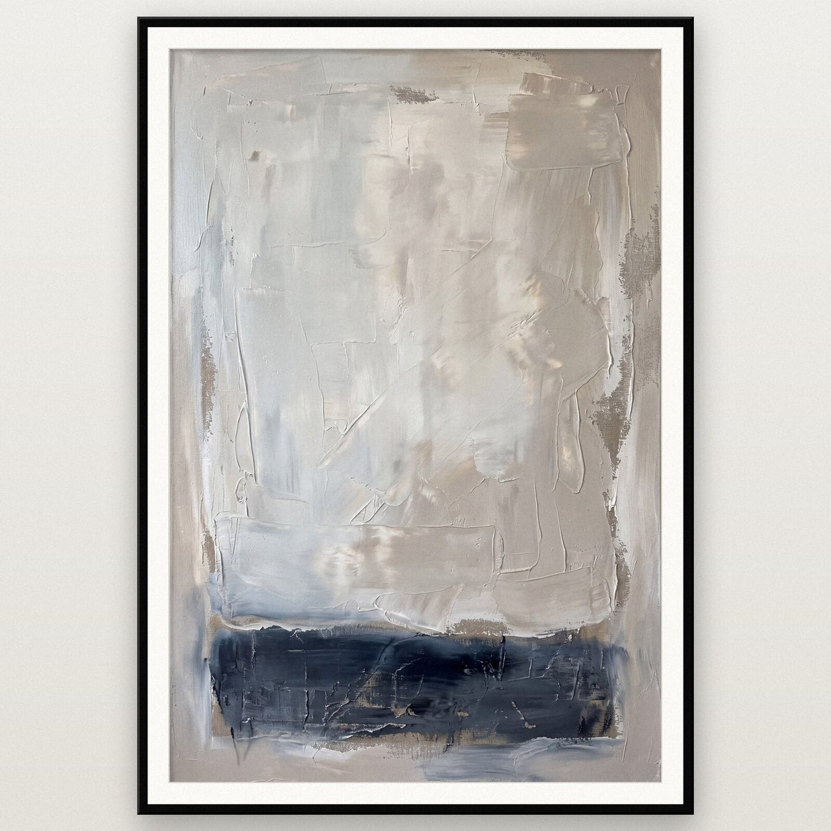 Shore Pigment Abstract Art Print