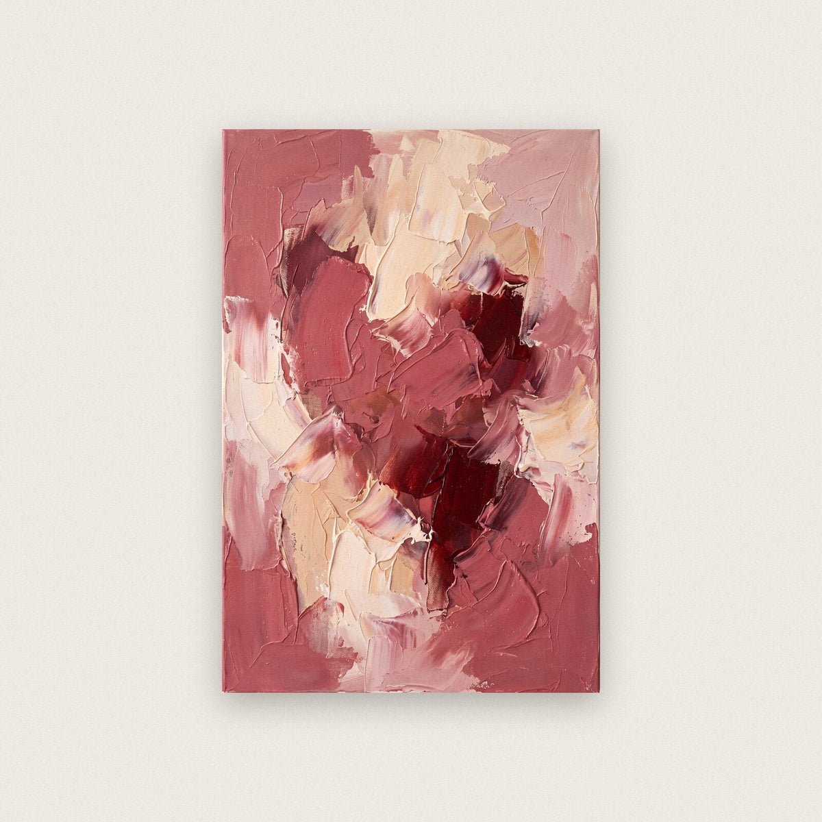 Bloom Pigment Abstract Art Print