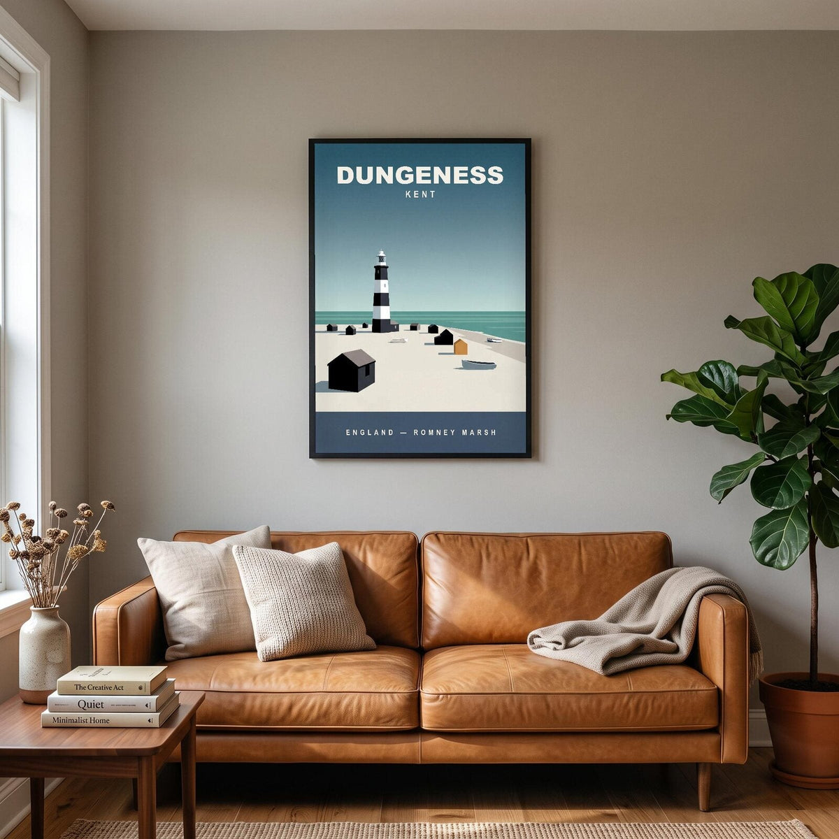 Dungeness Kent Travel Poster Art Print