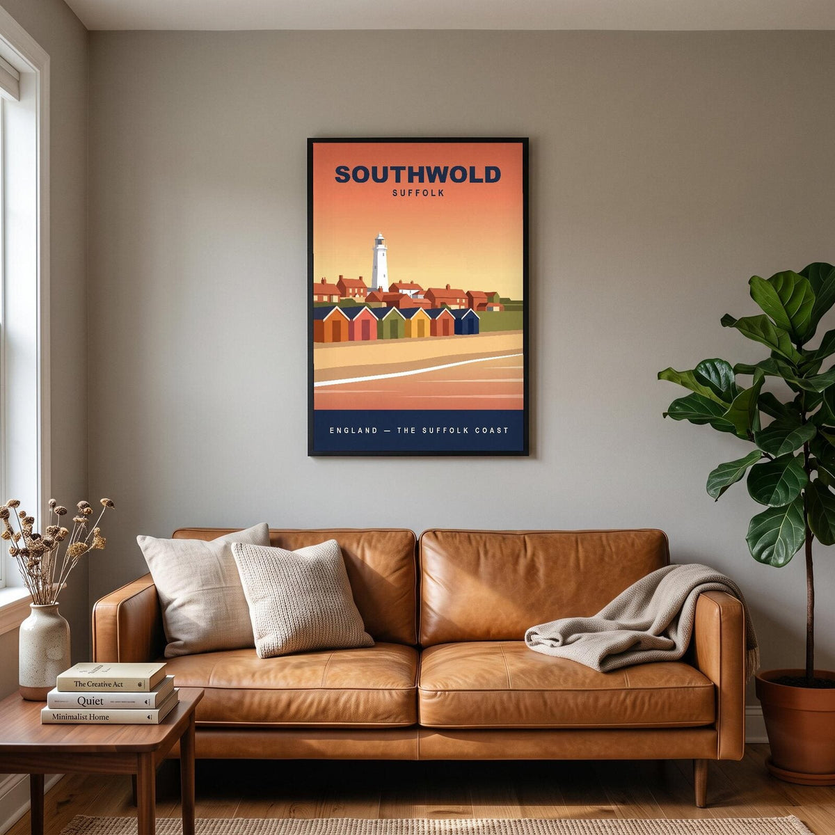 Southwold Suffolk Travel Poster Art Print