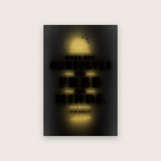 Bob Marley Quote Print