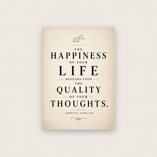 Marcus Aurelius Quote Print
