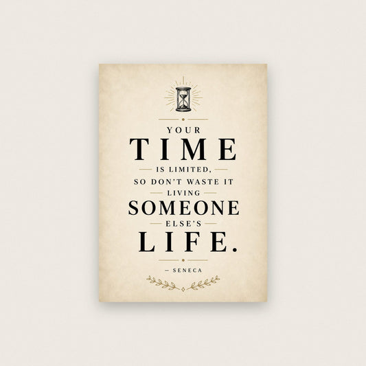 Seneca Quote Print