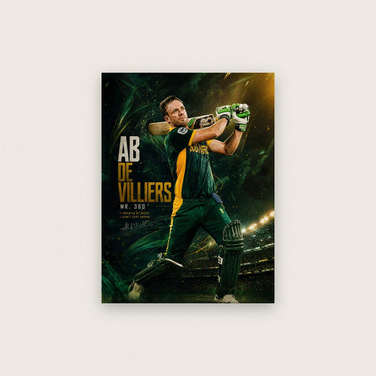 AB de Villiers Print