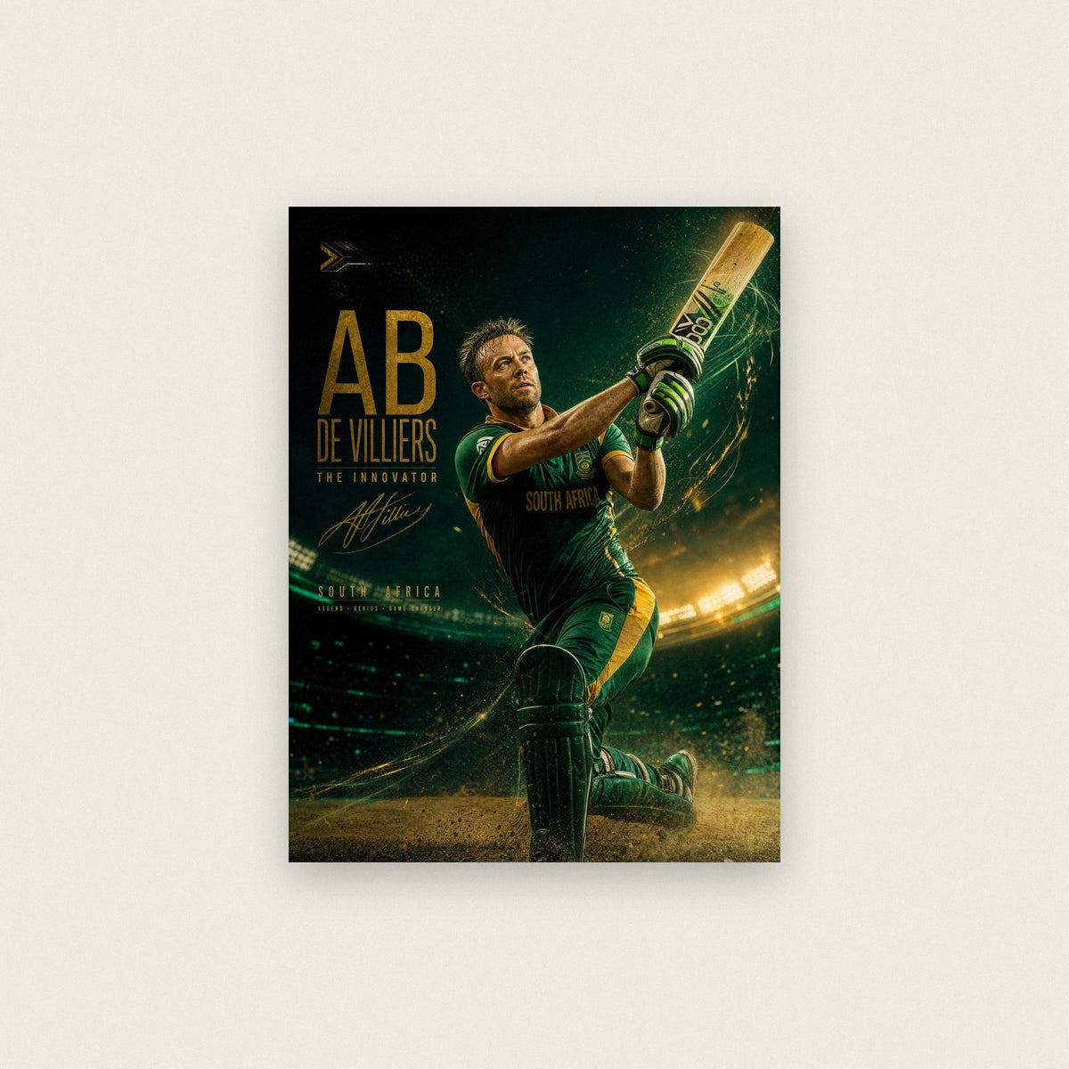 AB de Villiers Innovator Print