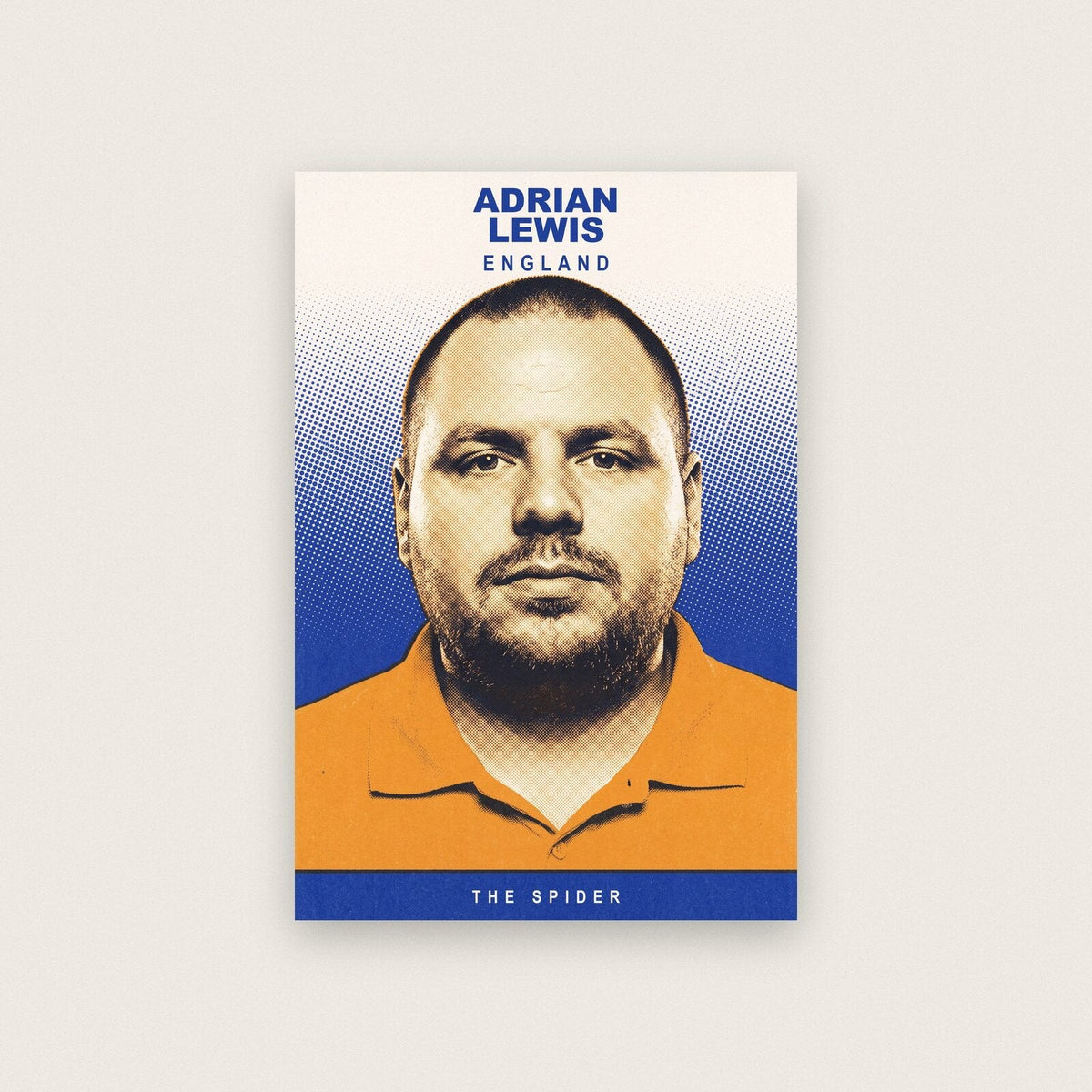Adrian Lewis The Spider Darts Art Print