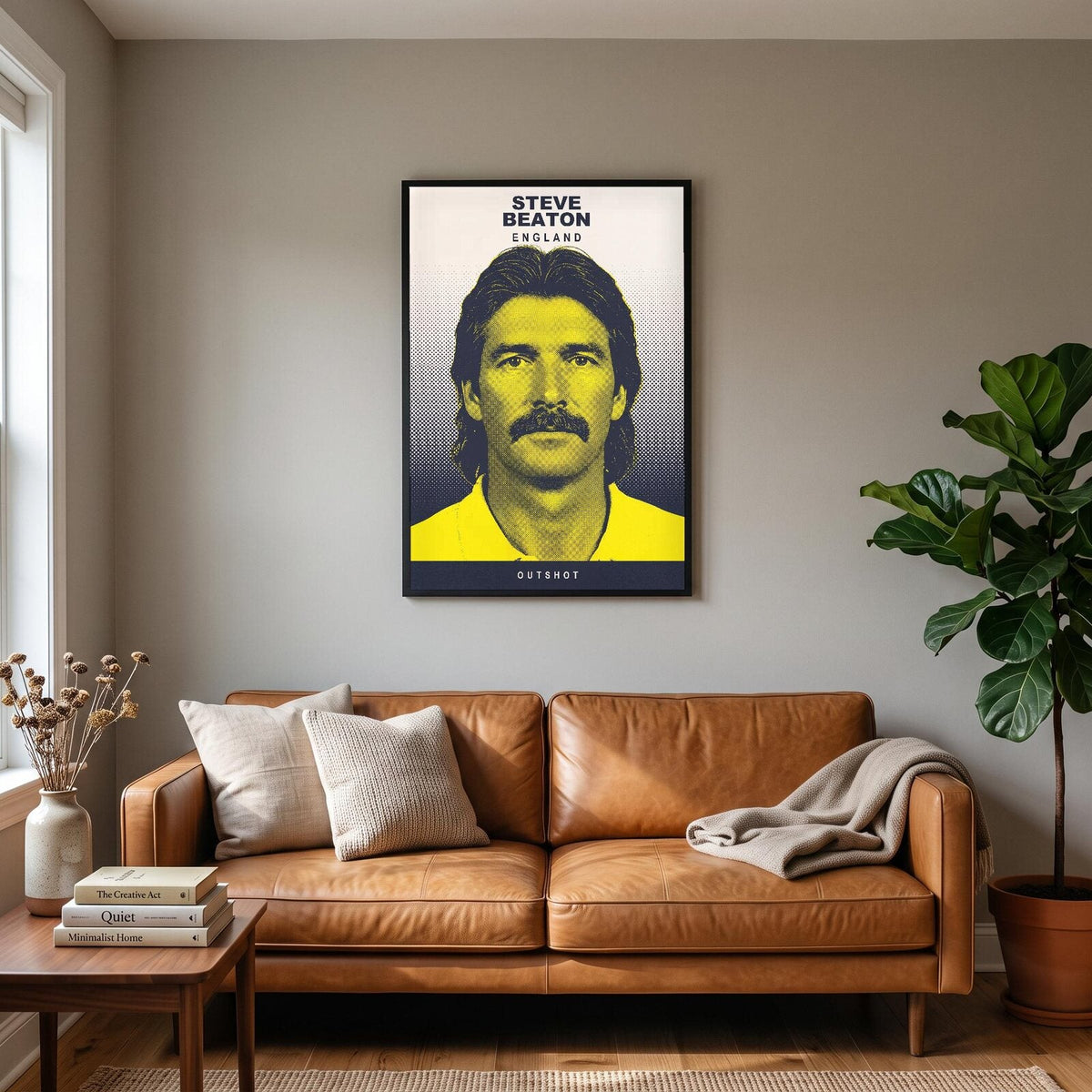 Steve Beaton Outshot Darts Art Print