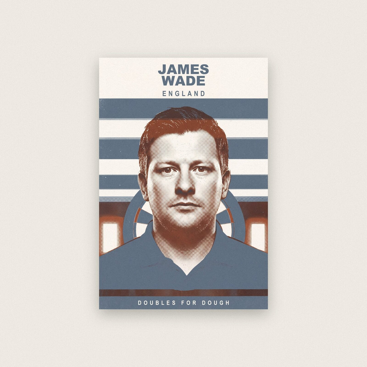 James Wade Doubles For Dough Darts Art Print