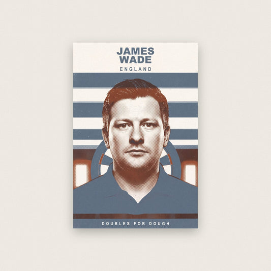 James Wade Doubles For Dough Darts Art Print