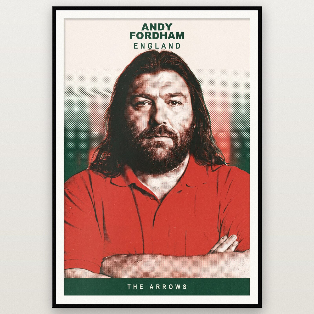 Andy Fordham The Arrows Darts Art Print