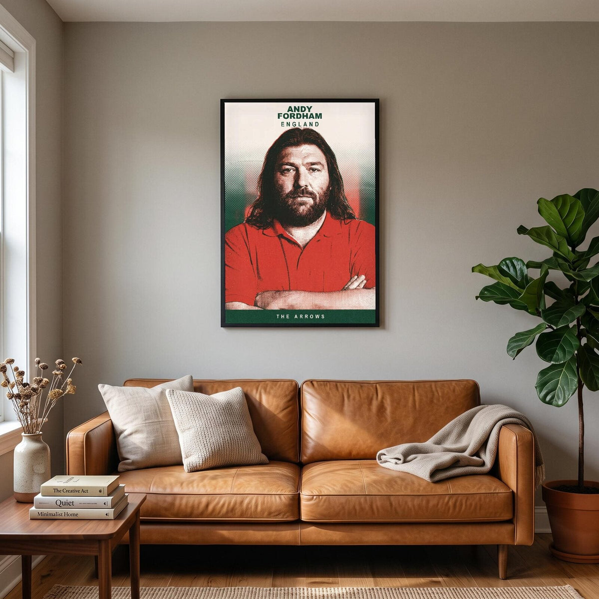 Andy Fordham The Arrows Darts Art Print