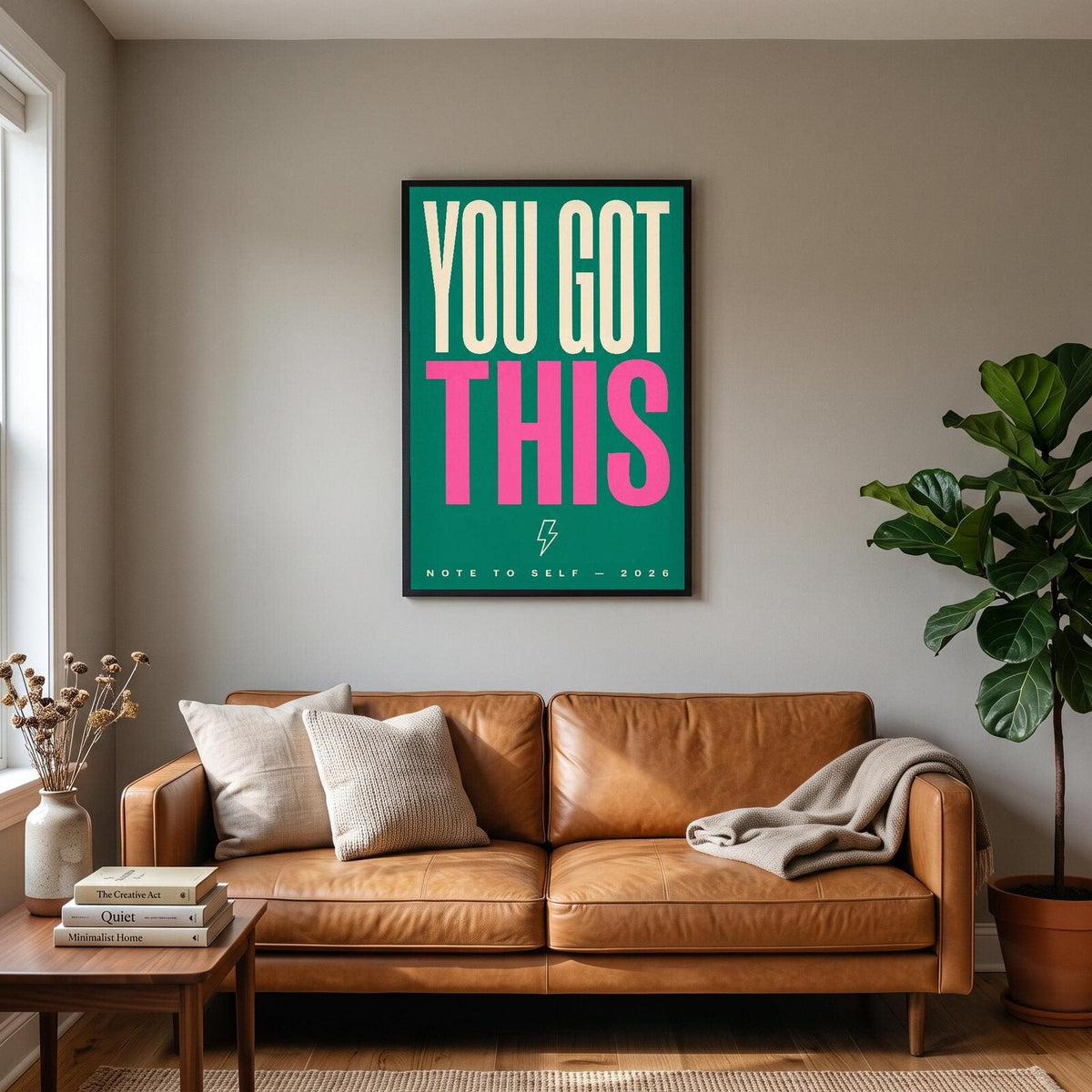 You Got This Note To Self Typography Art Print