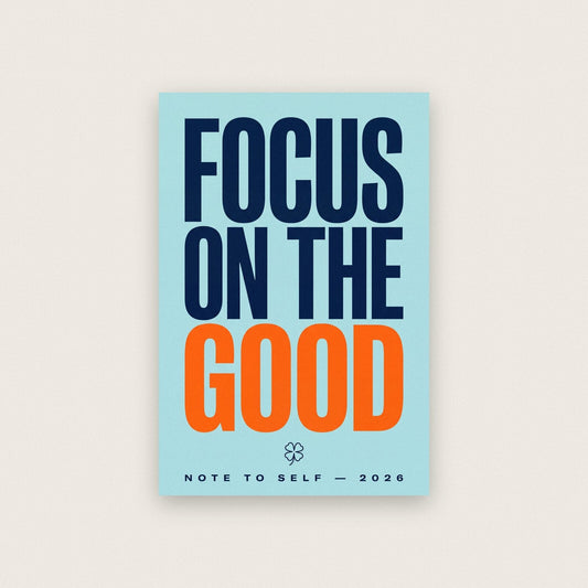Focus On The Good Note To Self Typography Art Print