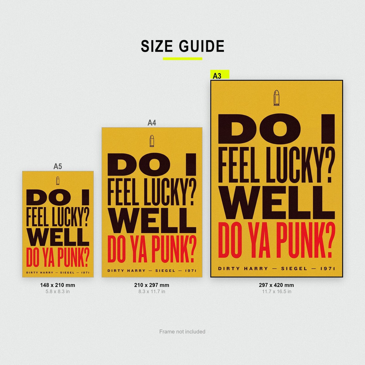Do I Feel Lucky Well Do Ya Punk Movie Quote Art Print