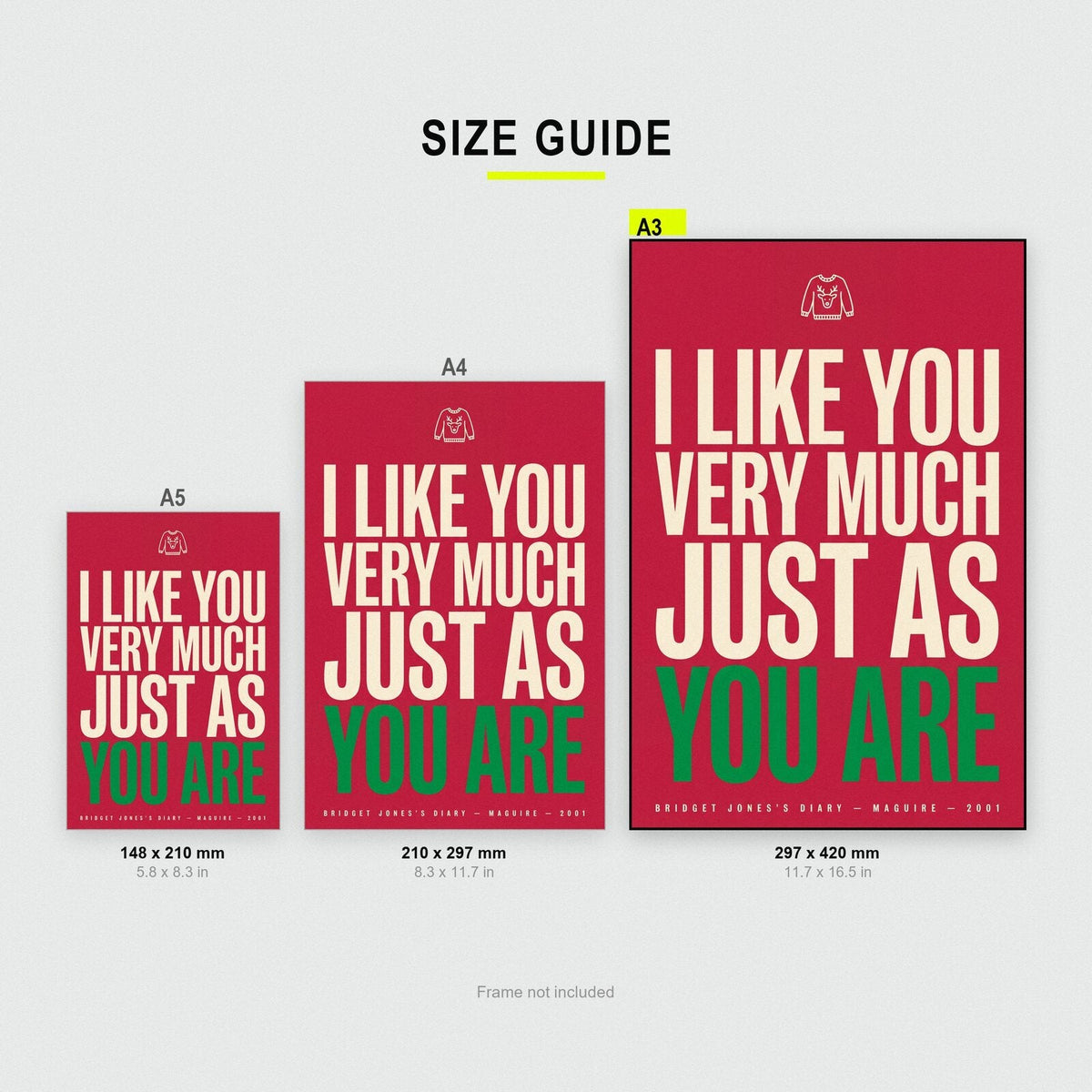 I Like You Very Much Just As You Are Movie Quote Art Print