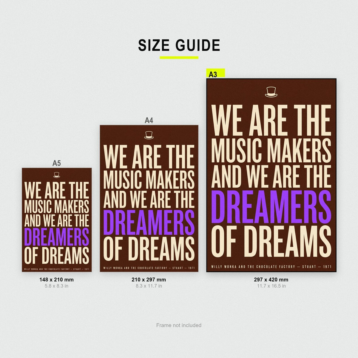 We Are The Music Makers And We Are The Dreamers Of Dreams Movie Quote Art Print
