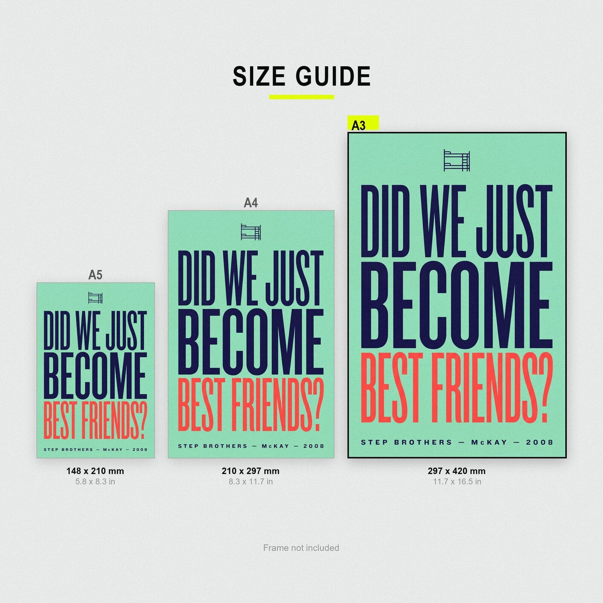 Did We Just Become Best Friends Movie Quote Art Print