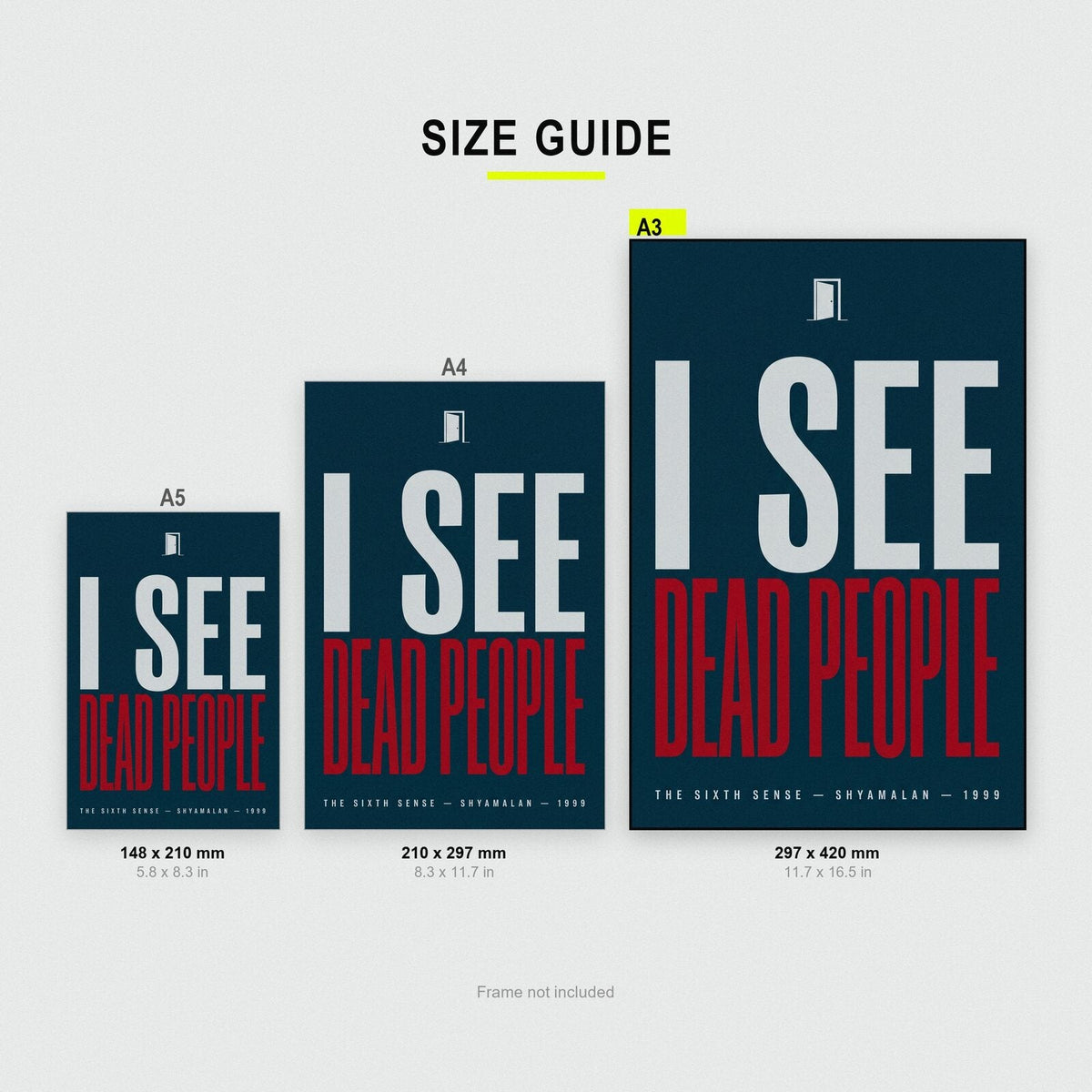 I See Dead People Movie Quote Art Print