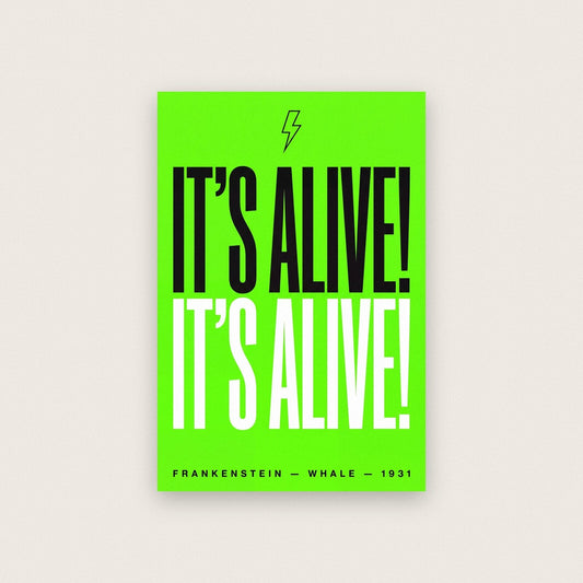 Its Alive Its Alive Movie Quote Art Print