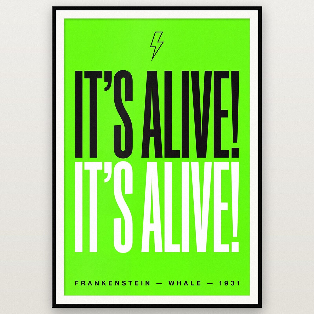 Its Alive Its Alive Movie Quote Art Print