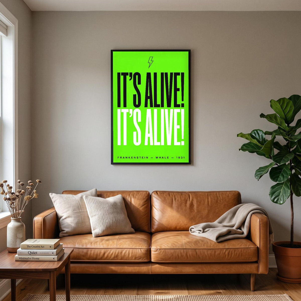 Its Alive Its Alive Movie Quote Art Print