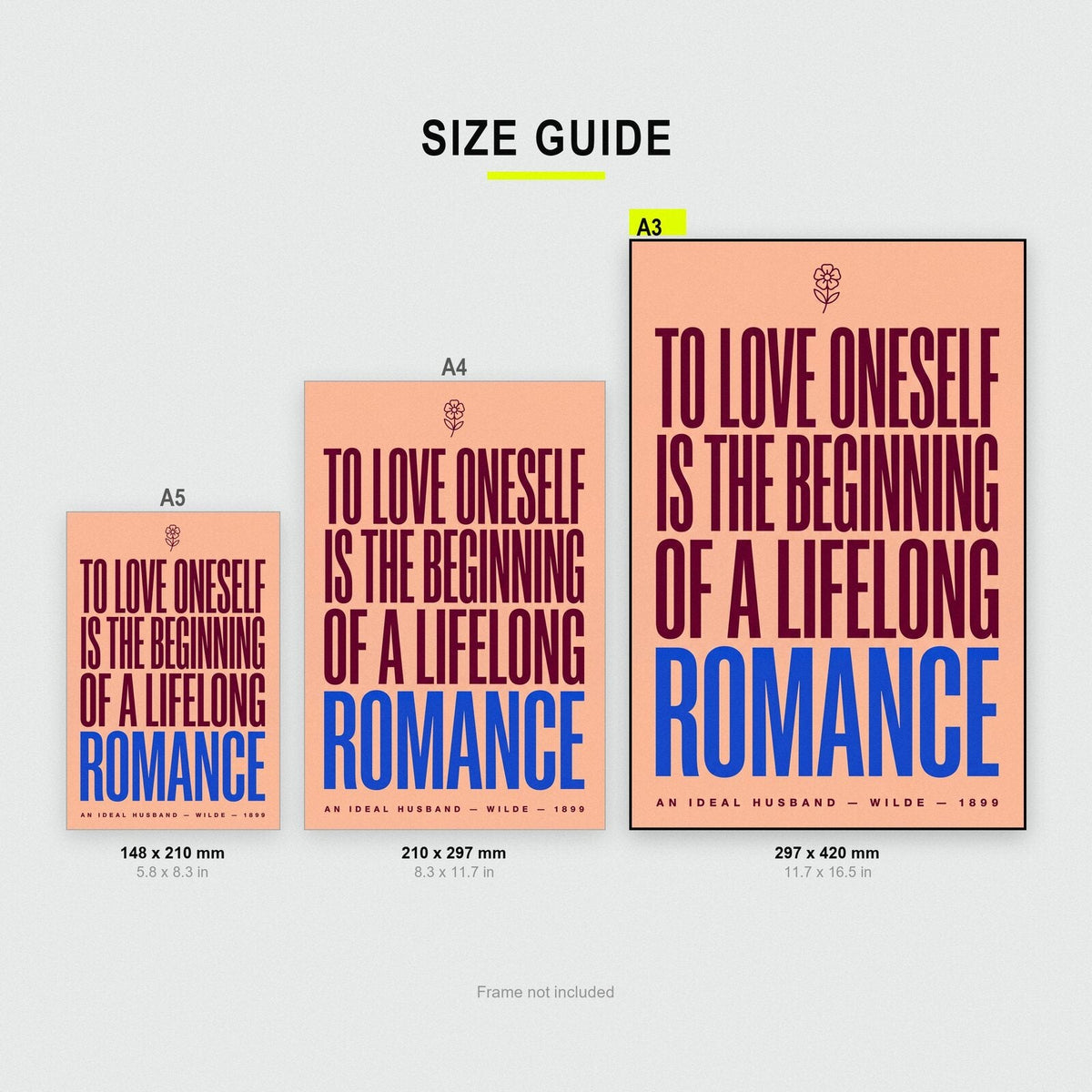The Beginning Of A Lifelong Romance Book Quote Art Print
