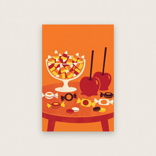 Halloween Sweets Halloween Art Print