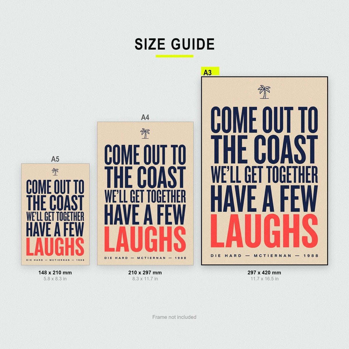 Come Out To The Coast Well Get Together Have A Few Laughs Christmas Movie Quote Art Print