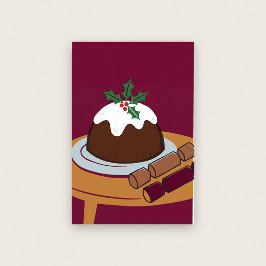 The Christmas Pudding Christmas Art Print