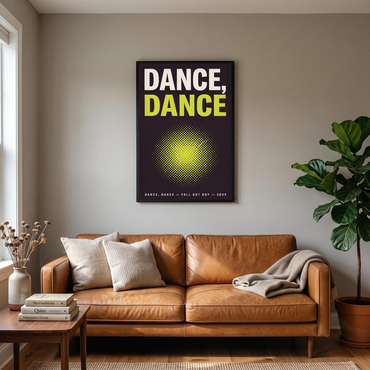 Dance Dance Lyric Art Print
