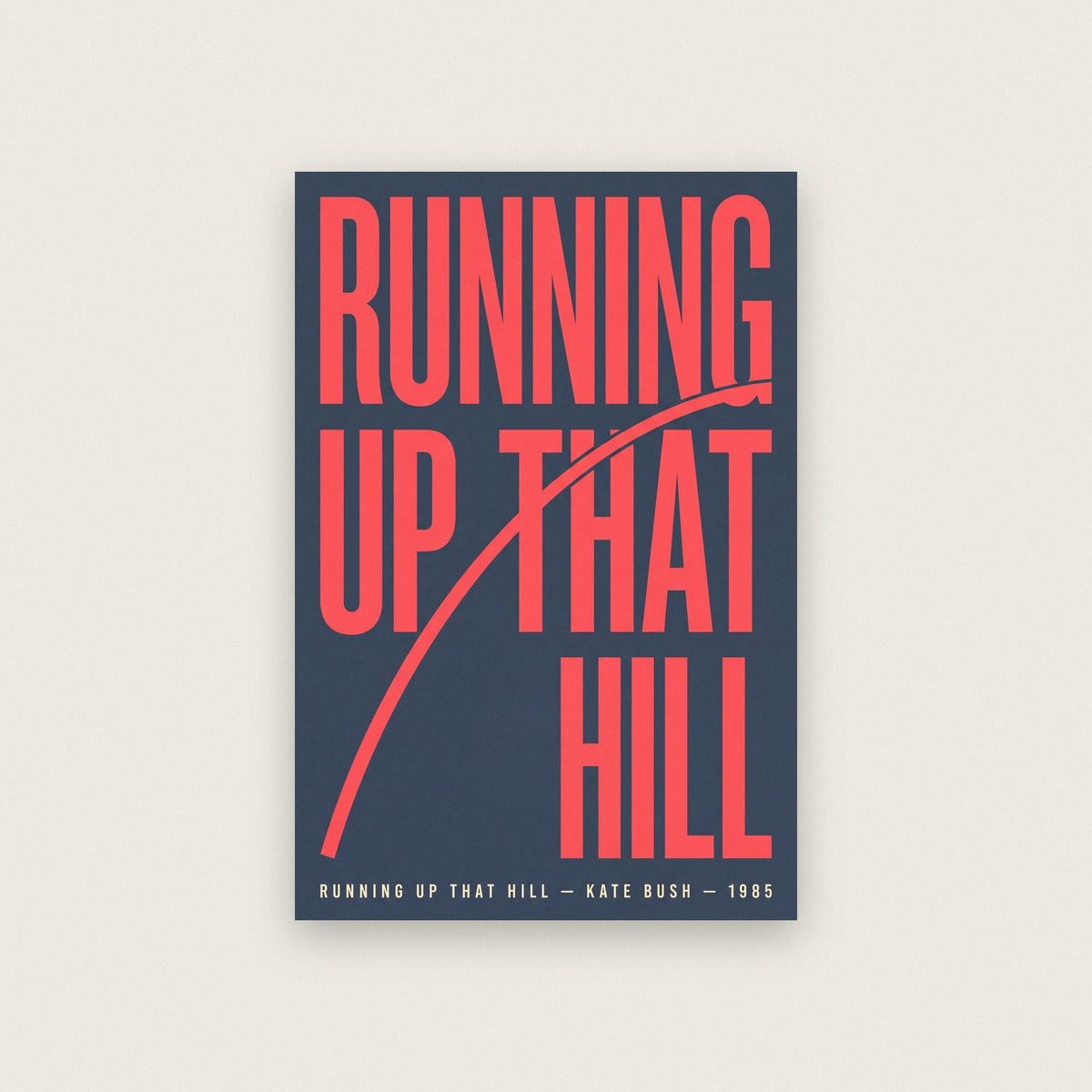 Running Up That Hill Lyrics Print