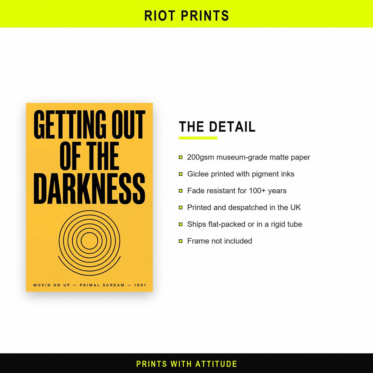 Movin' On Up Lyrics Print paper and printing specification
