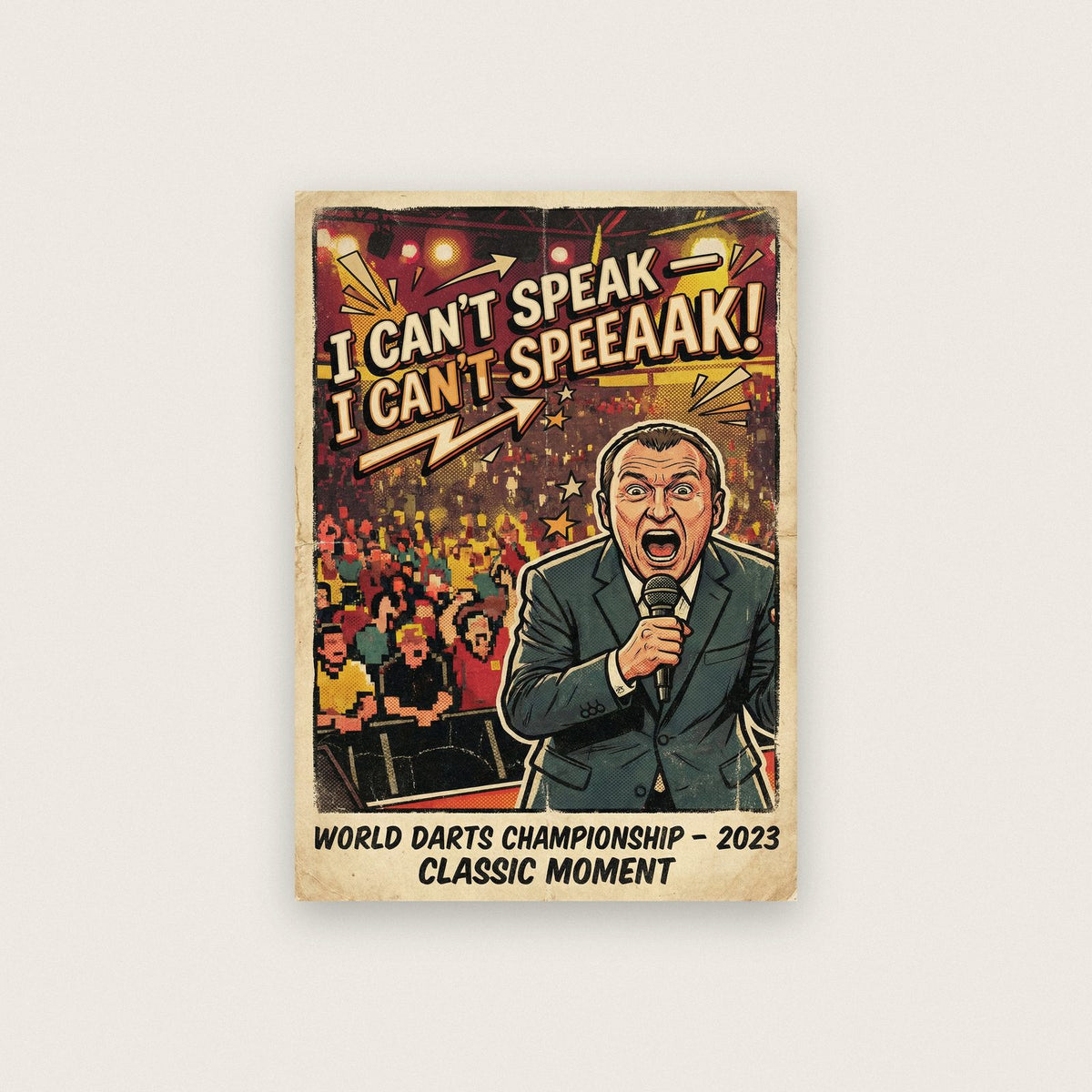 Iconic Darts Poster