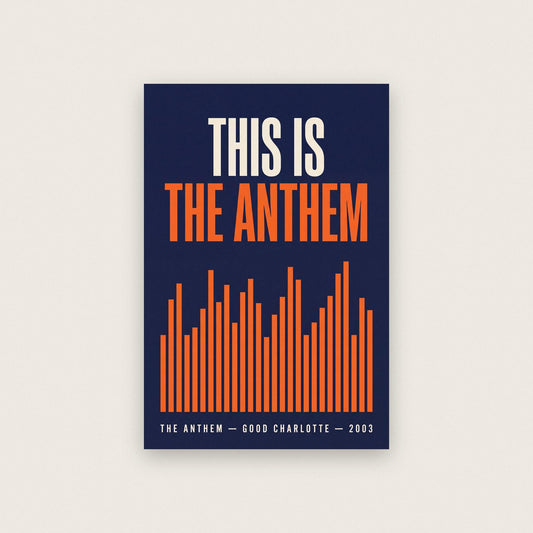 The Anthem Lyrics Print