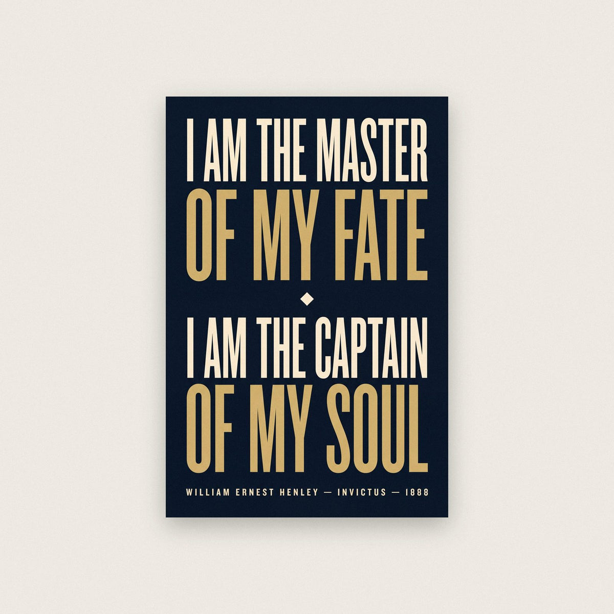 Invictus Print