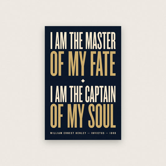 Invictus Print