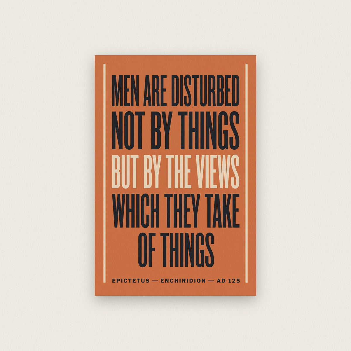 Epictetus Quote Print