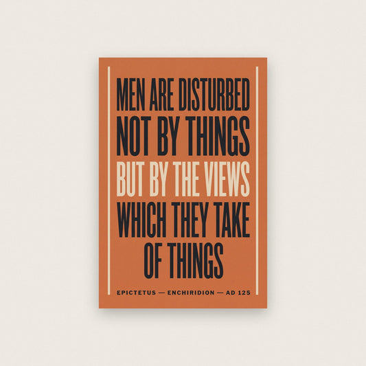 Epictetus Quote Print