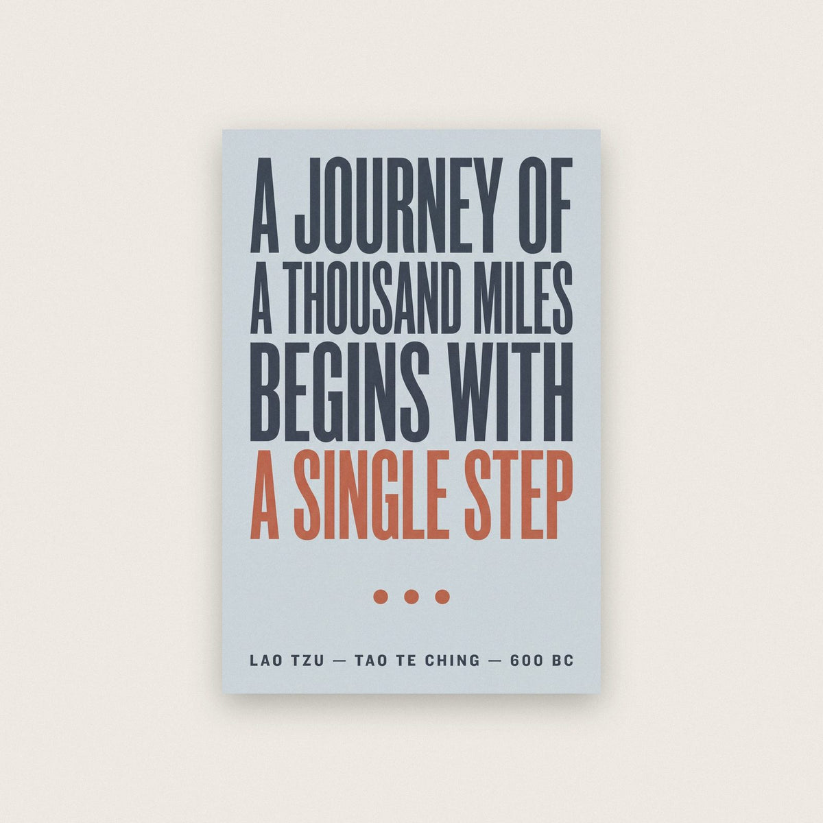 Lao Tzu Quote Print