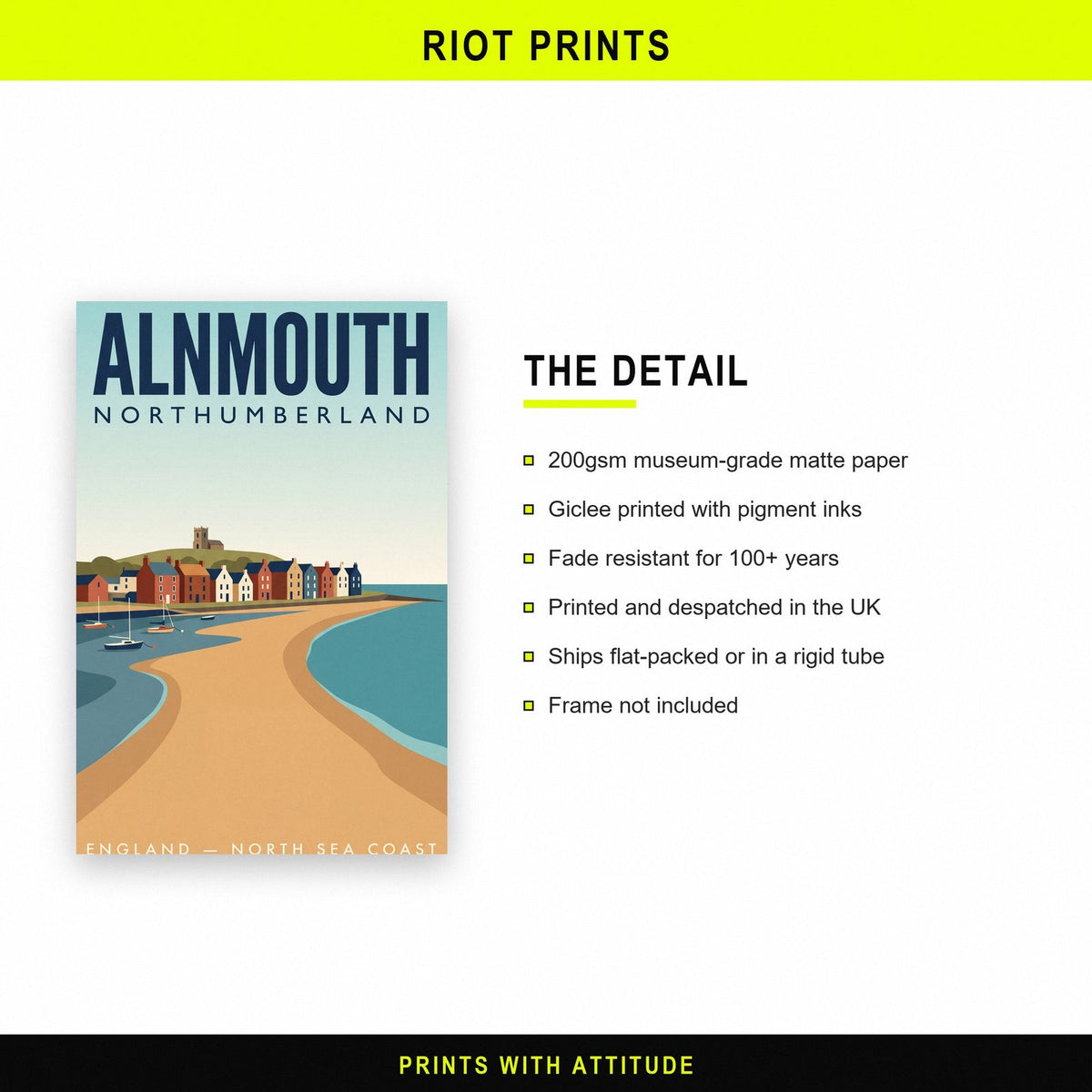 Alnmouth Print paper and printing specification