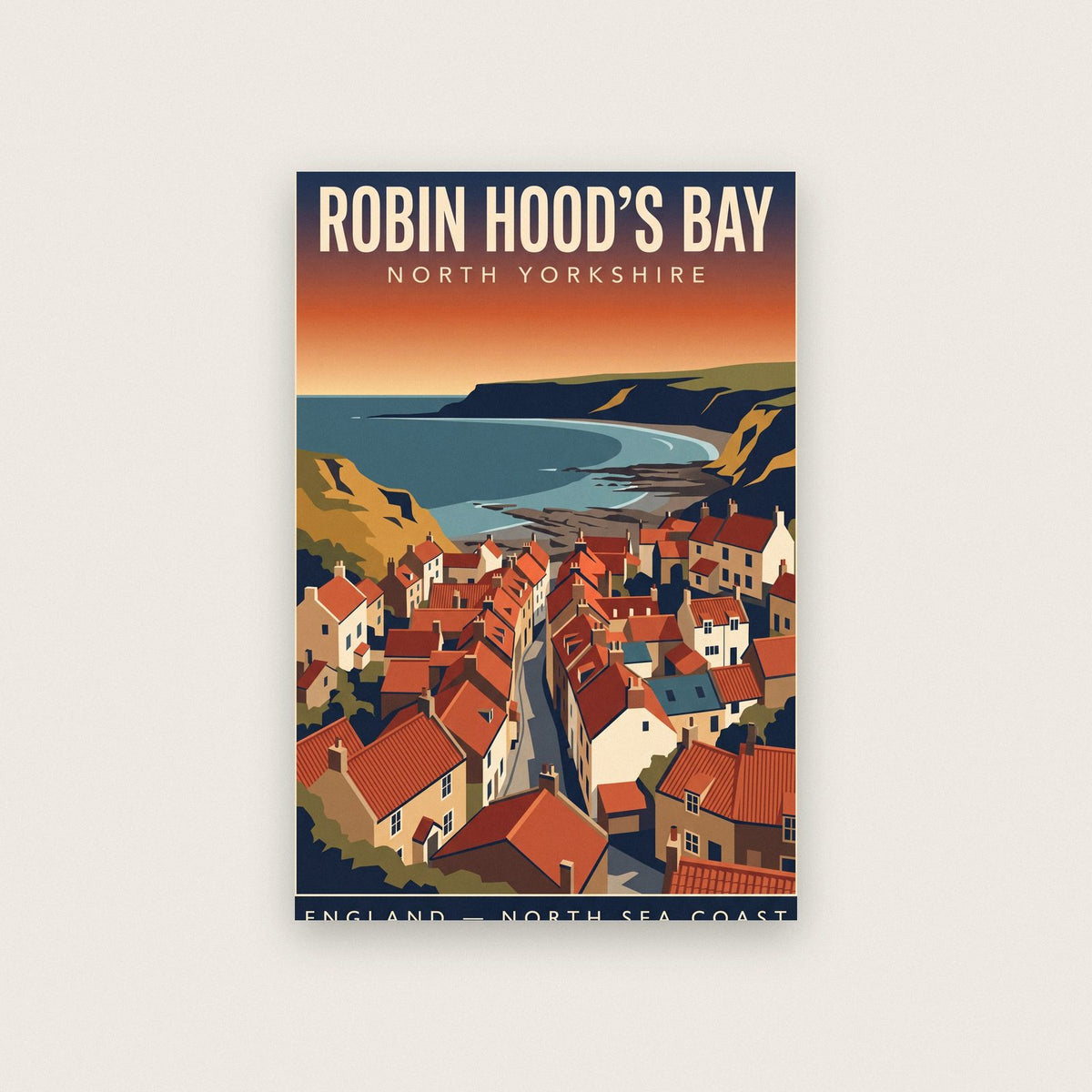 Robin Hoods Bay Print