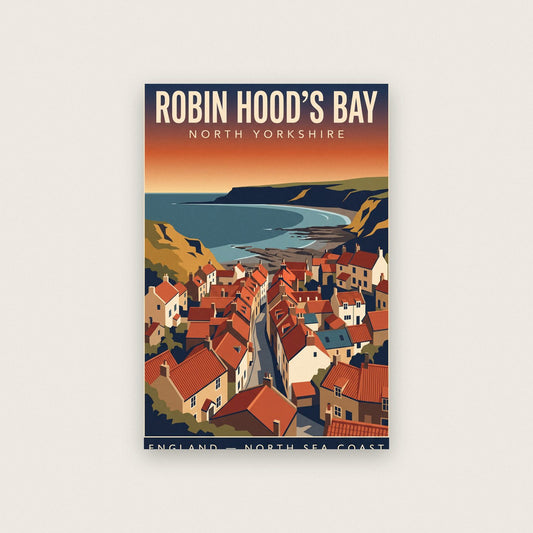 Robin Hoods Bay Print