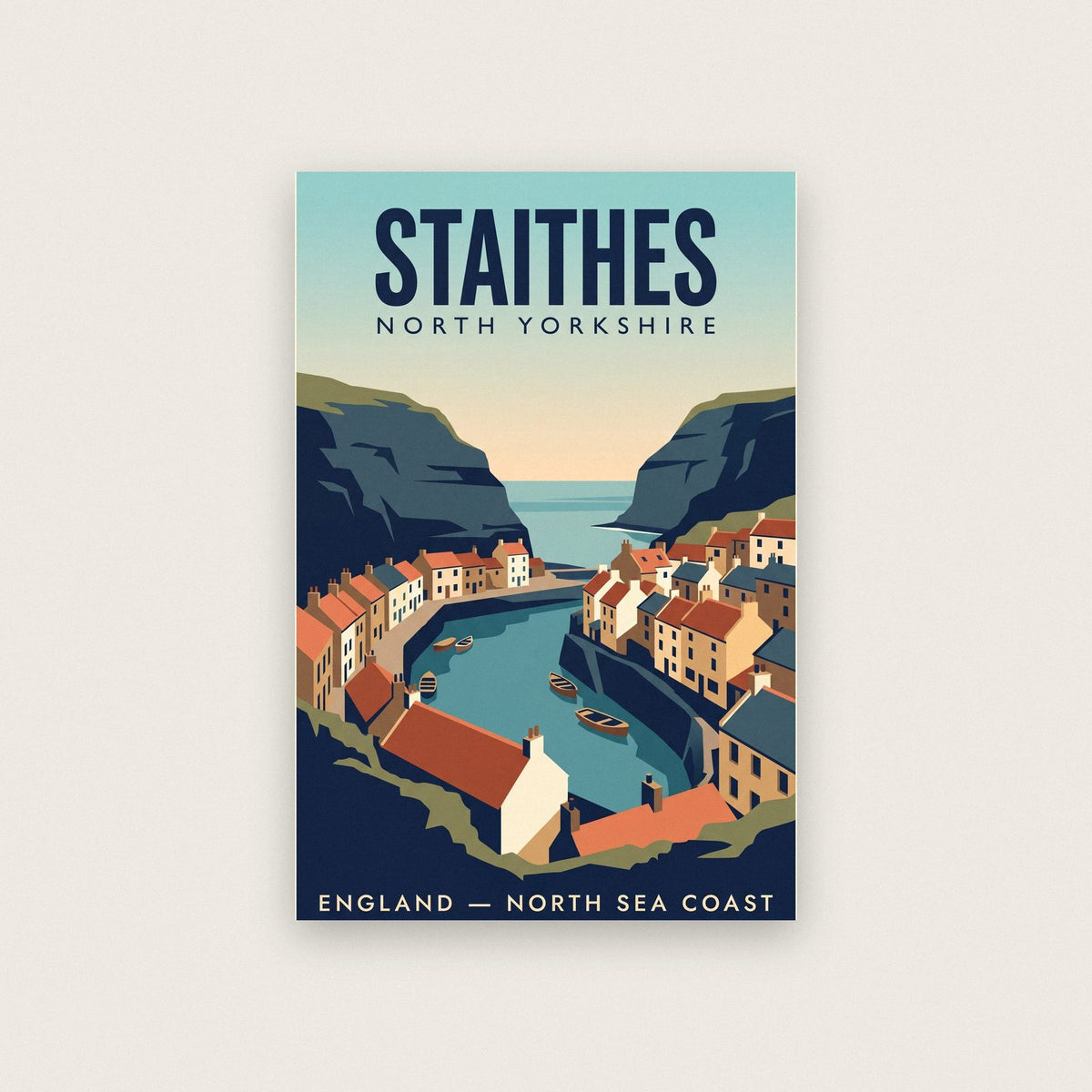 Staithes Print