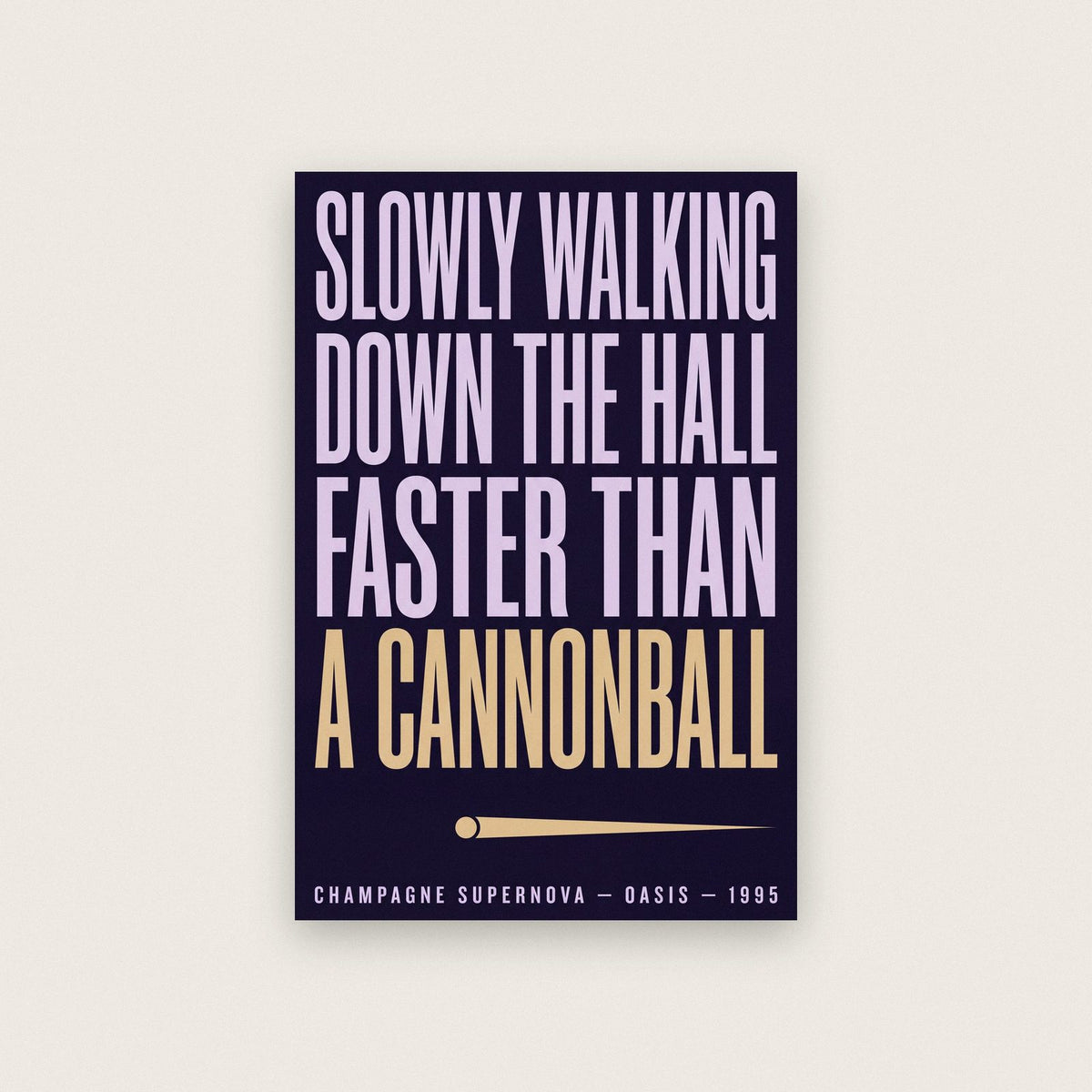 Champagne Supernova Print